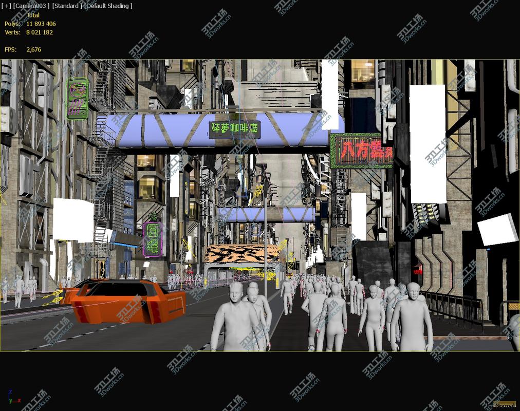 images/goods_img/202104094/3D Future City Concept Cyberpunk/5.jpg